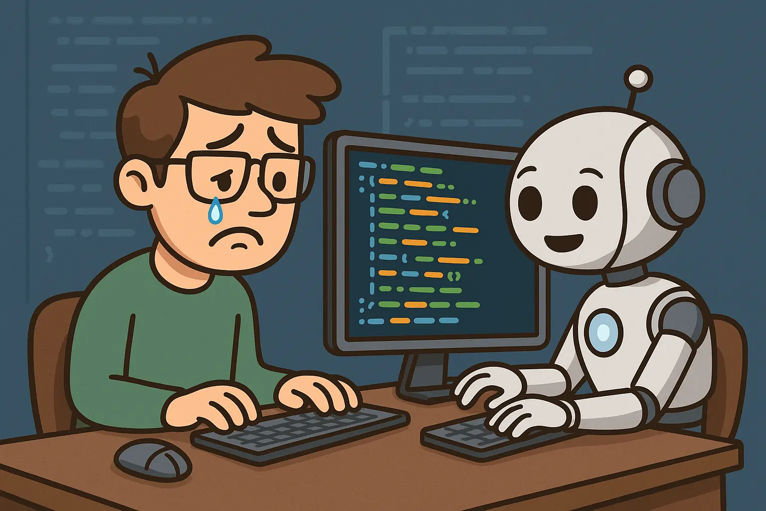Cover Image for The Mourning Developer: Why Your Engineers Are Secretly Grieving AI